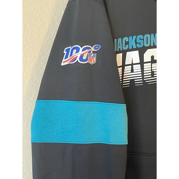Men's 2XL NWOT Jacksonville Jaguars Nike Sideline Team Logo Performance Hoodie - Picture 2 of 9